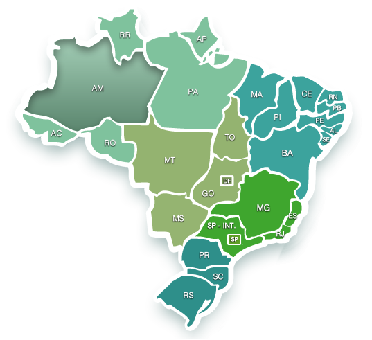 mapa Brasil